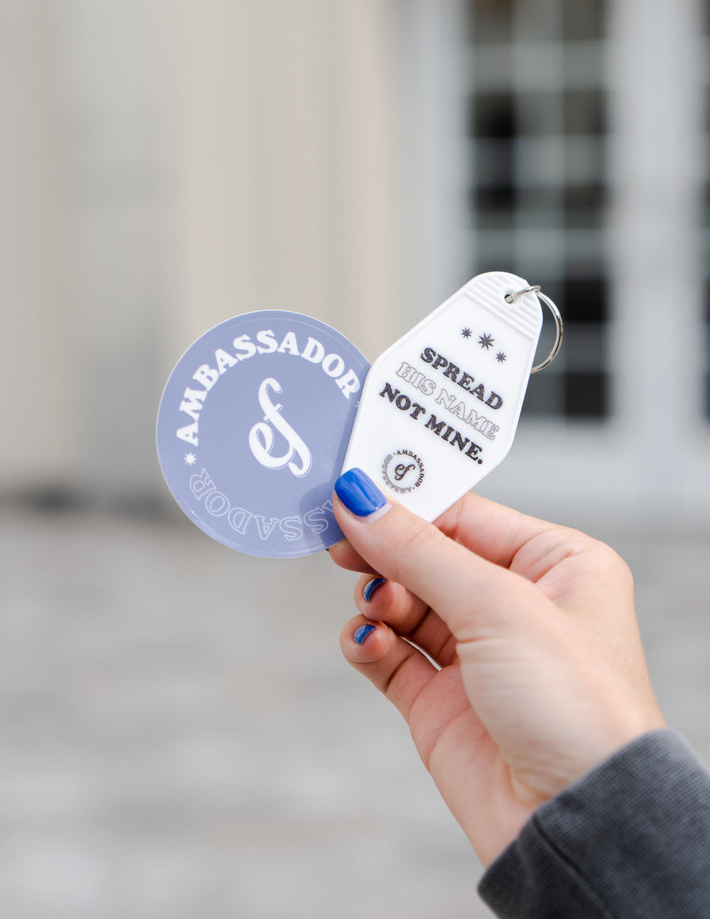 Ambassador Exclusive Keychain & Sticker Pack - Elevated Faith ...