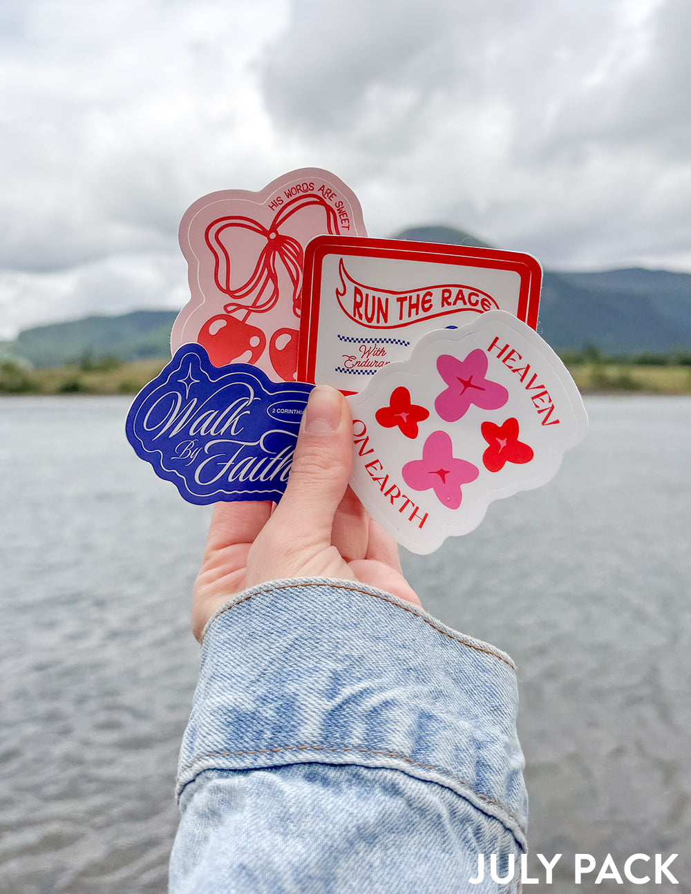 Elevated Faith Sticker Club