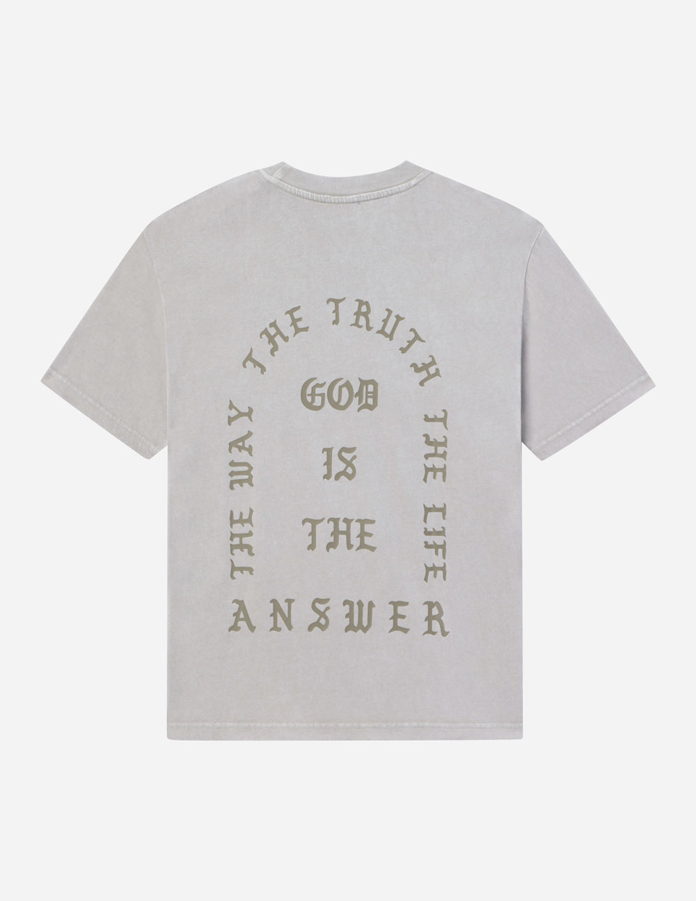 Jesus Saves Taupe Unisex Tee