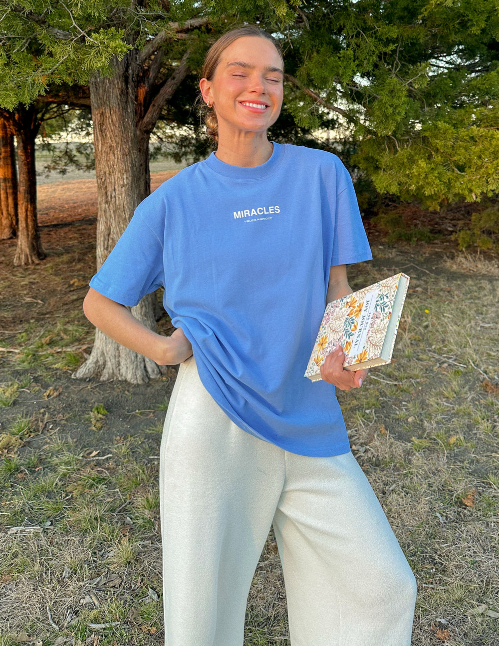 Miracles Blue Unisex Tee